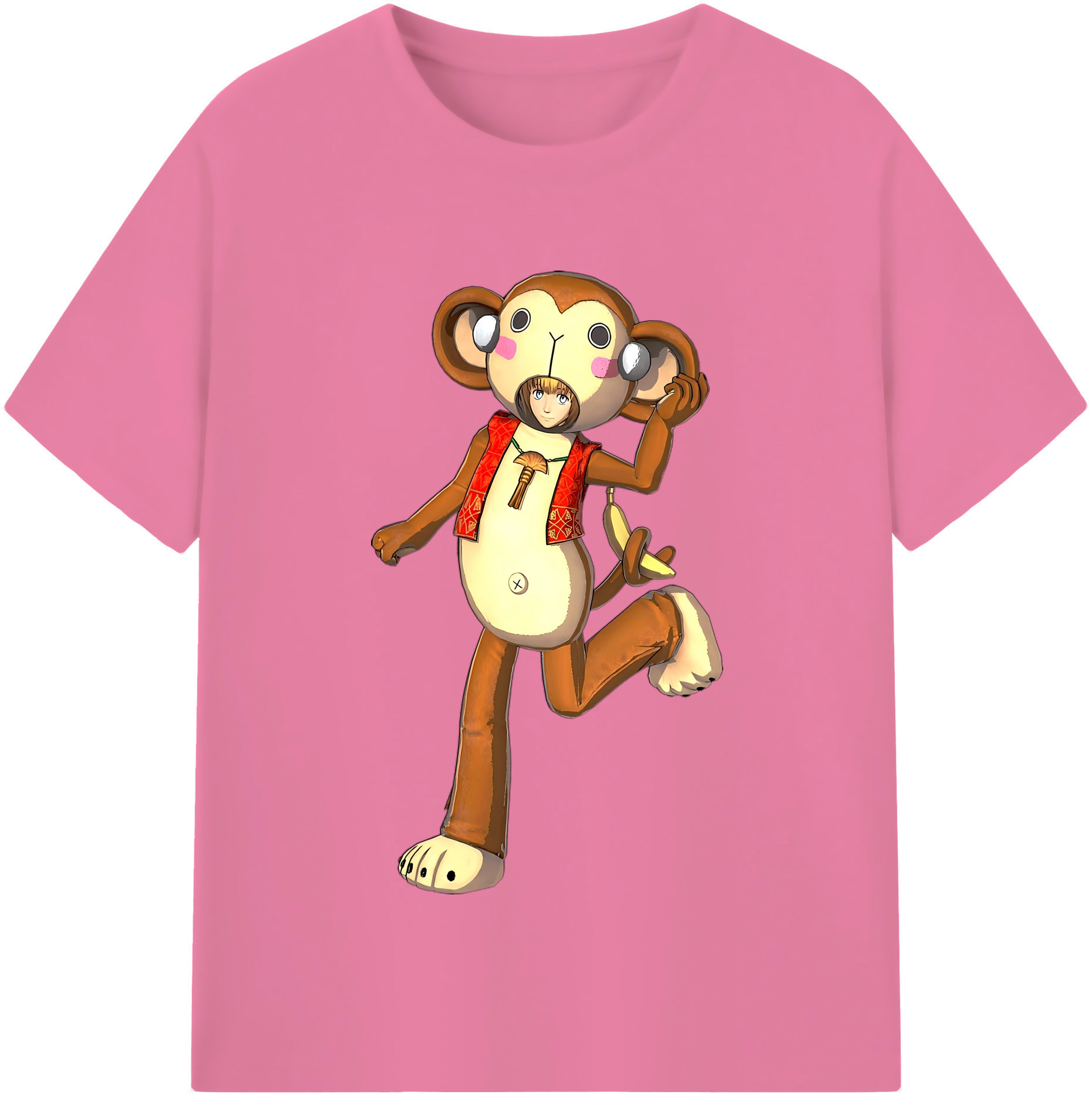 （画像用） 進撃の巨人 アルミン·アルレルト Attack on Titan Armin Arlert 綿100％半袖Tシャツ（フロントプリント）
